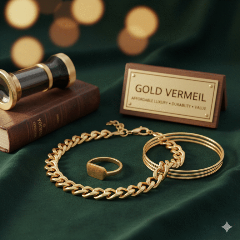 Gold Vermeil — affordable luxury with durability and value