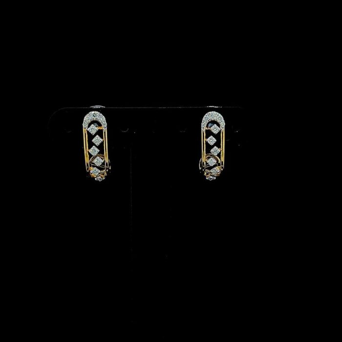 Arista Frame Diamond Earrings