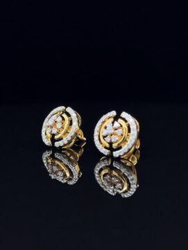 Astra Loop Diamond Earrings – 2 Astra Loop Diamond Earrings