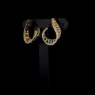 Auric Swirl Diamond Earrings