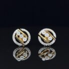 Celeste Circles Diamond Studs