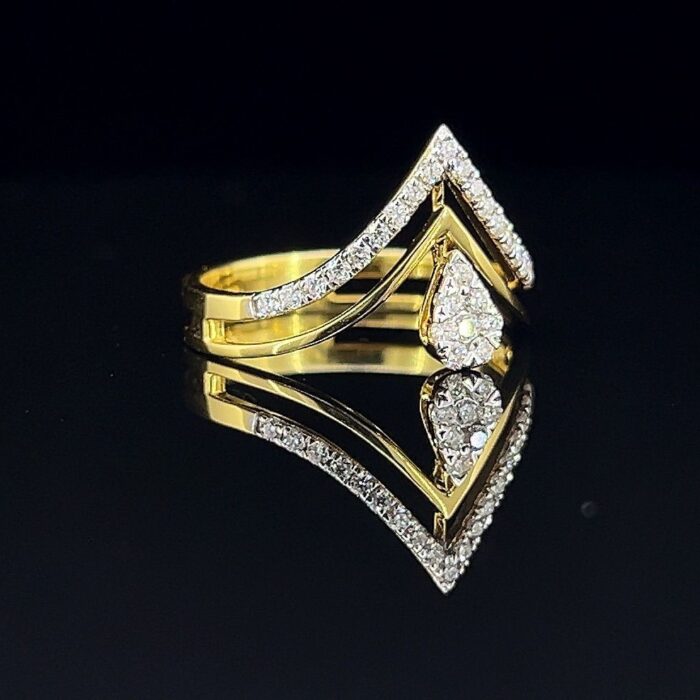 Celestial Drop Diamond Ring - 1 Celestial Drop Diamond Ring