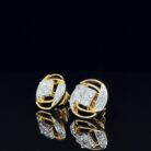 Celestial Swirl Diamond Studs - 2
