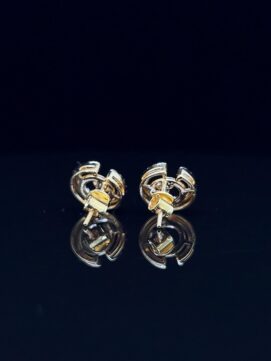 Celion Loop Diamond Studs – 2 Celion Loop Diamond Studs