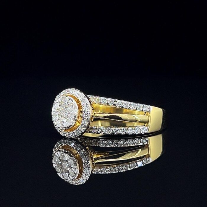 Crown Radiance Diamond Ring