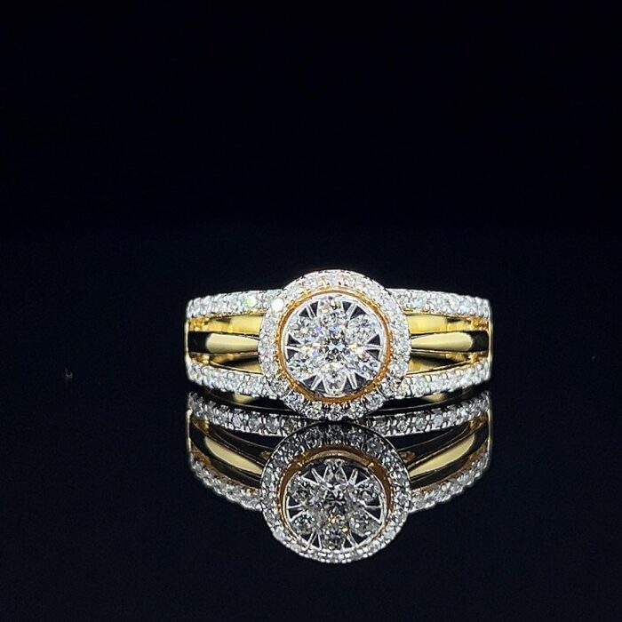 Crown Radiance Diamond Ring