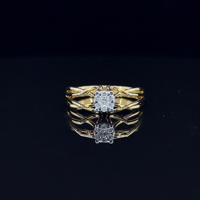 Crysta Link Diamond Ring - 1 Crysta Link Diamond Ring - 1