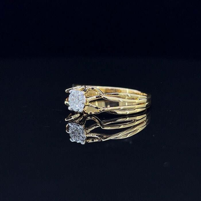 Crysta Link Diamond Ring - 2 Crysta Link Diamond Ring - 2