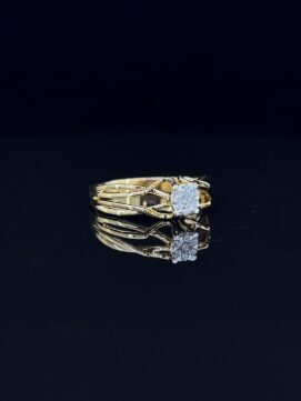 Crysta Link Diamond Ring