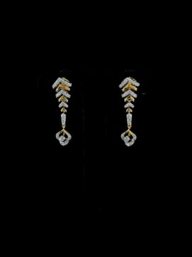 Dewfall Arrows Diamond Earrings