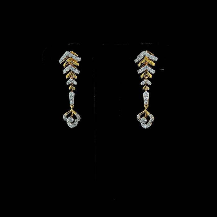 Dewfall Arrows Diamond Earrings - 1 Dewfall Arrows Diamond Earrings