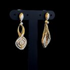 Elara Twist Diamond Earrings