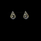 Flora Teardrop Diamond Earrings