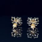 Frost Bloom Diamond Earrings