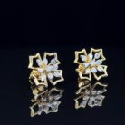 Frost Bloom Diamond Earrings