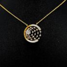 Galaxia Glow Diamond Pendent Set