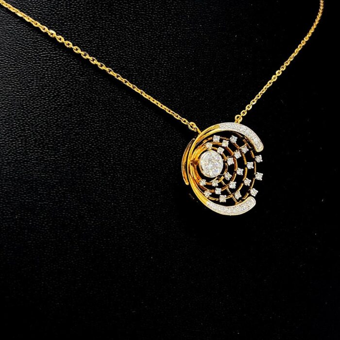 Galaxia Glow Diamond Pendent Set