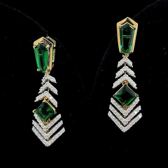 Gematrix Diamond Earrings - 1 Gematrix Diamond Earrings