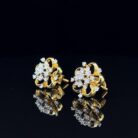 Glory Petals Diamond Earrings