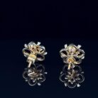 Glory Petals Diamond Earrings