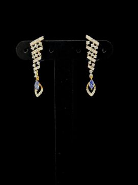 Iris Ladder Diamond Earrings