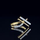 Radiant Angle Diamond Ring