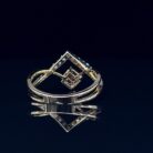 Square Shaped Diamond Ring