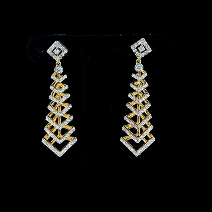 Stairway Spark Diamond Earrings