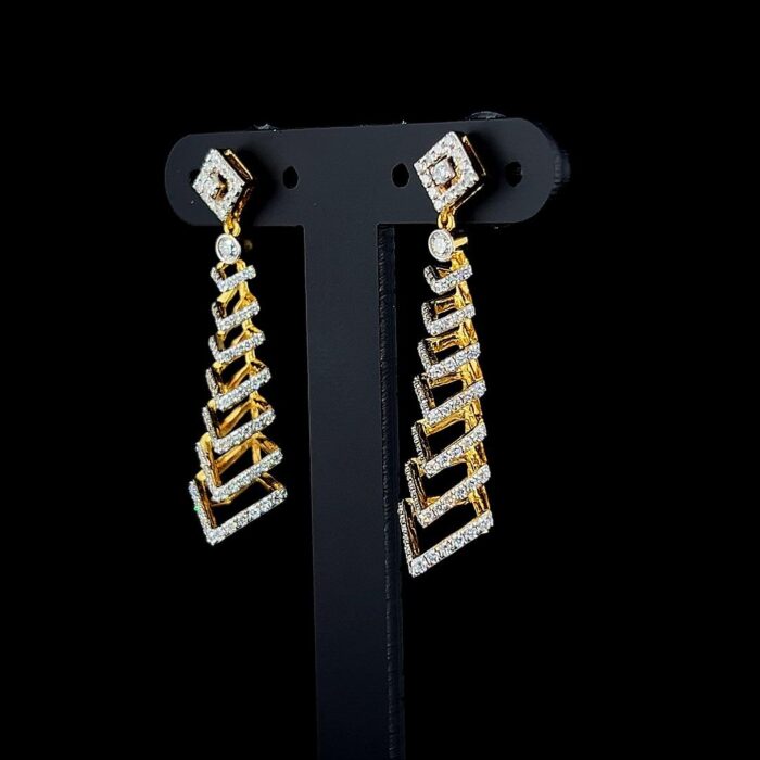 Stairway Spark Diamond Earrings