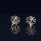 Stellar Maze Oval Diamond Studs