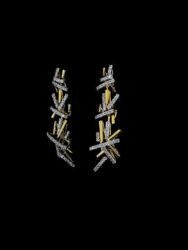 Stellar Shatter Diamond Earrings