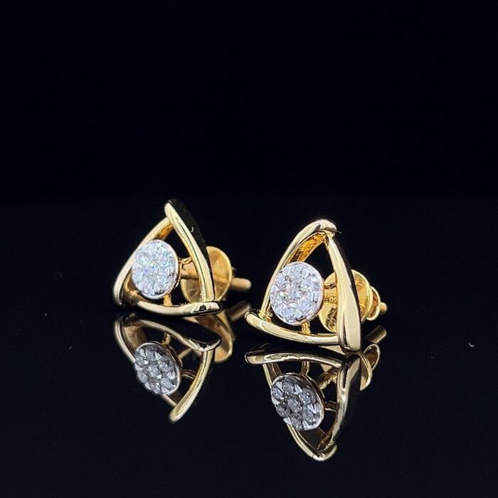 Trinity Spark Diamond Studs - 2 Trinity Spark Diamond Studs