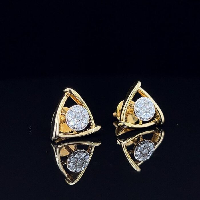 Trinity Spark Diamond Studs - 4 Trinity Spark Diamond Studs