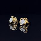 Twilight Knot Diamond Studs